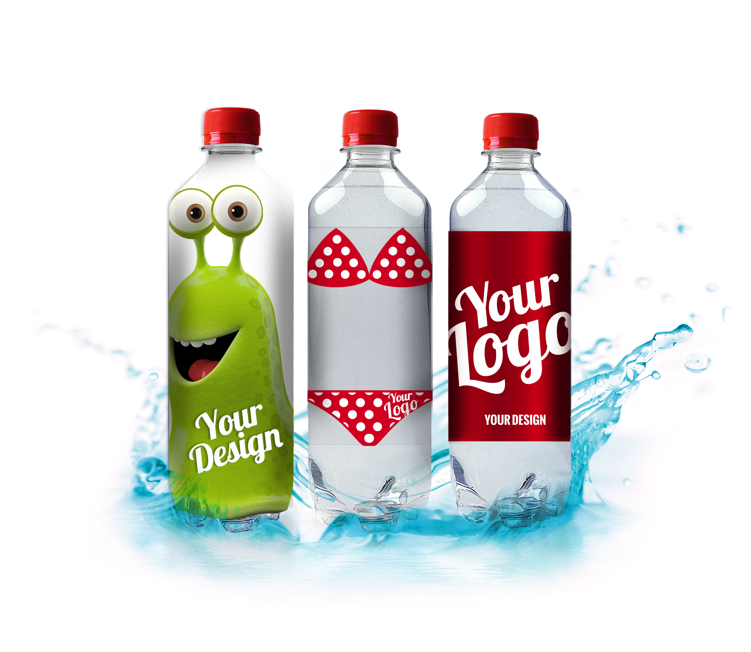 Advertising water from Aquadana Denmark